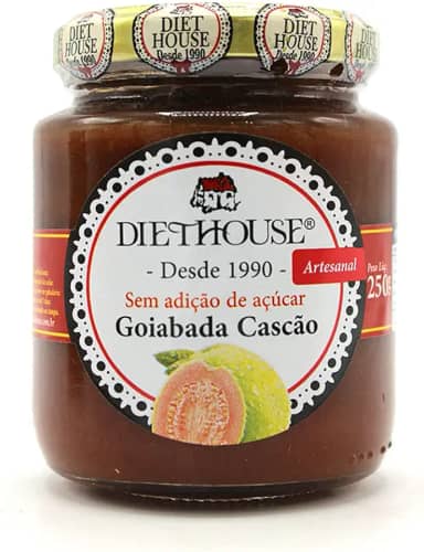 Doce de Goiabada Cascão Sem Açúcar Diet House 250g