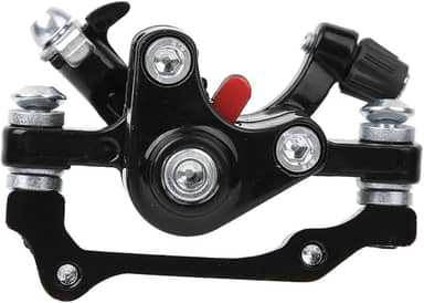 Conjunto de freios a disco, freios a disco dianteiros e traseiros, 8,5 x 5 x 4 cm/3,3 x 2 x 1,6 pol. Pinça de freio a disco mecânico para acessórios de bicicletas (160/180)