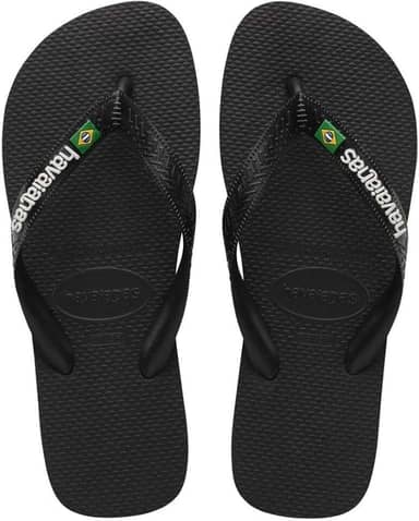 Chinelo Havaianas Brasil Logo Azul Naval