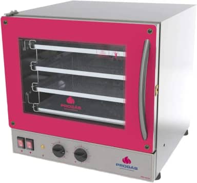 Progás, P37639, Forno de Elétrico Industrial Pirogas Para Pizza 4 Assadeiras 220 Volts, cor Inox, Aço