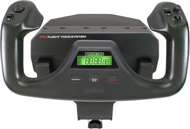 Simulação Profissional de Quadrante com Manche e Acelerador FLIGHT YOKE SYSTEM