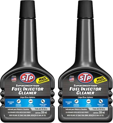 Kit 2 Aditivo Stp Fuel Injector Cleaner Super Concentrado
