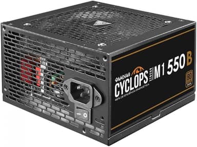 Fonte de Alimentação Gamdias Cyclops M1-550B - 550W, 80 Plus, Bronze, PFC Ativo, S/Cabo