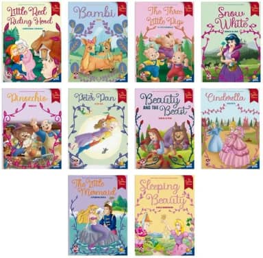 Combo The Golden Classics com 10 Histórias Bilíngues!