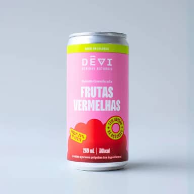 Refrigerante Natural DÊVI - Frutas Vermelhas 269 mL