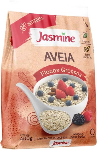 Jasmine Aveia Flocos Grossos Integral 400g