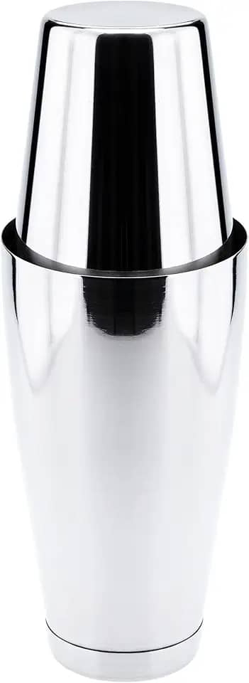 Coqueteleira Boston 840ml/28oz e Mini Tin 540ml/18oz Aço Inox Weck