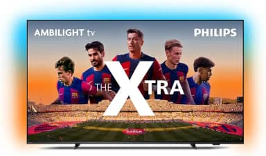 PHILIPS, Smart TV, The Xtra QD-Mini LED 55' 4K 120 Hz, 55PML9118/78, Ambilight, Google TV, P5, DTS Play-Fi, Freesync, Dolby Vision e Atmos, 40 WRMS