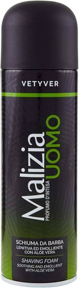 Espuma de Barbear Malizia Uomo Vetyver - 300ml