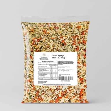Tempero Arroz à grega (200g)