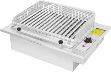 Churrasqueira Elétrica de Embutir com Grelha Argetina, Sem fumaça, Inox, 110v ou 220v (110v)