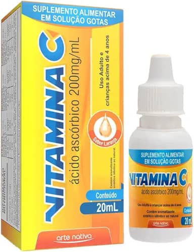 Vitamina C Infantil Em Gotas 20ml - Arte
