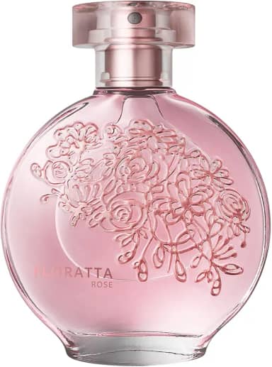 O Boticário Floratta Rose Eau de Toilette, perfume floral de longa duração para mulheres, 75 g
