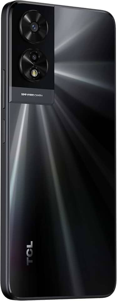 SMARTPHONE TCL 505 CINZA - 8 GB RAM (4GB+4GB RAM BOOST) -128 GB de Memória - 50 Mpx - NFC