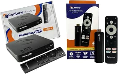 Receptor Smart TV + Receptor Midiabox B7