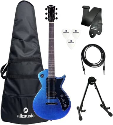 Kit Guitarra Tagima Sixmart LP Cam Blue Capa + Acessórios