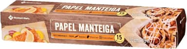 Papel Manteiga 15 Metros Caixa Com 1 Unidade - Members Mark