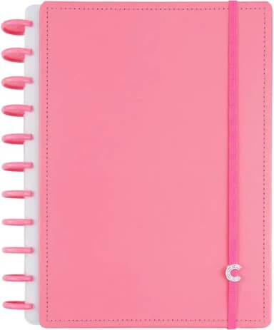 Caderno Inteligente, All Pink, Grande G+, 215 X 280mm, 140 folhas, Caderno Inteligente