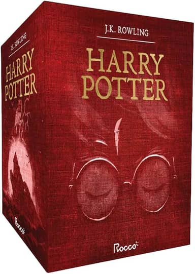 Box Harry Potter Premium Vermelho (7 Livros em capa dura)