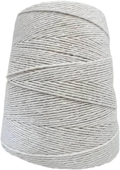 Barbante Eco Brasil 6 fios 1kg 980m Soberano cores a escolha (Cru)