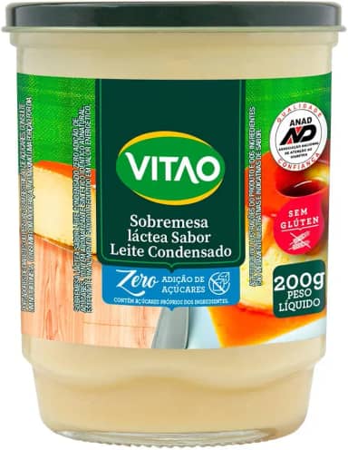 Leite Condensado Zero - 200g - VITAO