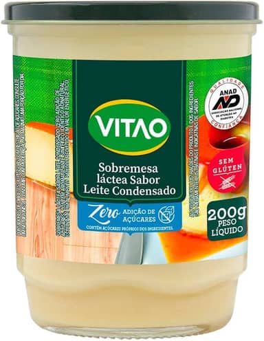 Leite Condensado Zero - 200g - VITAO