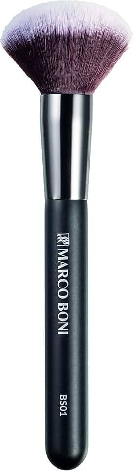 Marco Boni Pincel Black Silver Para Pó Cerdas Sintéticas 1590 1 Unidade