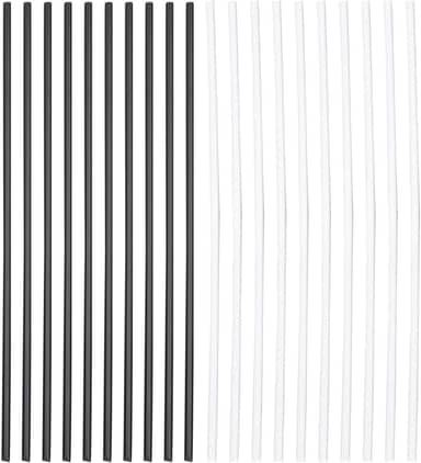 Conjunto de 20 peças de marcadores de posição lateral para guitarra, ideal para iniciantes e profissionais