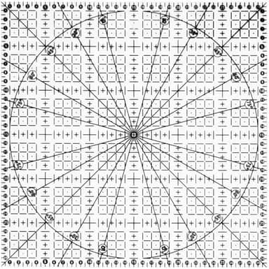 Régua 30x30cm Acrílico Para Artesanato Patchwork Scrapbook