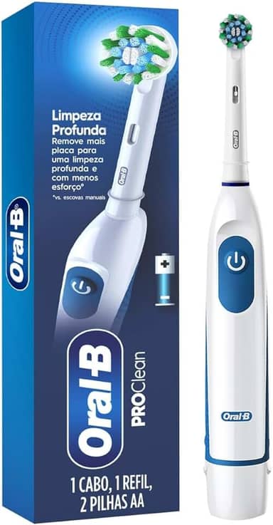 Oral-B Escova de Dente Elétrica PRO Clean, 1 Unidade