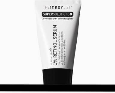 The INKEY List Soro SuperSolutions 1% Retinol para rosto e pescoço, ajuda com cicatrizes, rugas e aparência de tom de pele para uma pele com aparência saudável, 30 ml