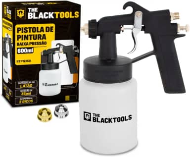Pistola de Pintura Nylon Baixa Pressão - 600ML - BTPN350