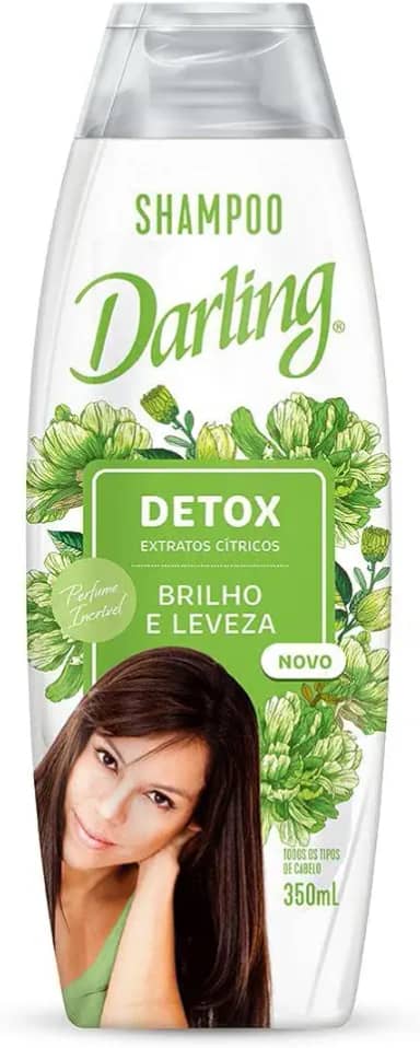 Darling Shampoo Detox 350Ml Cor: Verde