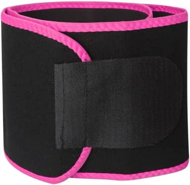 Cinta Térmica Modeladora Abdominal Emagrecedora Efeito Sauna Redução De Medidas Com Bolso Tecido Neoprene Elástico Confortável Ajustável Yoga Academia Fitness Cores Verde, Amarela, Roxa, Preta, Rosa, Azul LINHA PREMIUM DUPIN