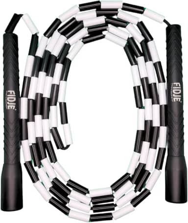 Corda de Pular Segmentada Freestyle – Manopla Longa, Ideal para Crossover, Ajustável, Leve e Resistente – Para Cardio, Coordenação Motora e Agilidade