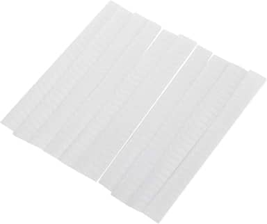 100 unidades de rede de pincel de maquiagem protetor de rede de escova cosmética flexível capa de proteção para pincéis de maquiagem e proteção de flores material PE 10x1,1 cm 100