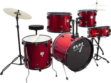 Bateria Acústica 2T-ERD NY F1rst - Vermelha