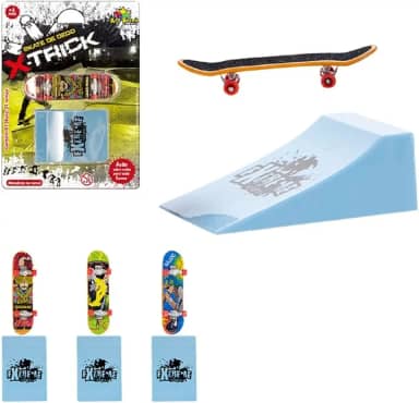 Skate De Dedo, Art Brink, Com Rampa, Sortido