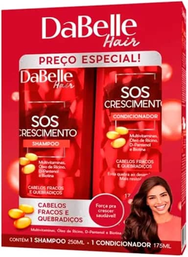 Duty - Kit Dabelle Shampoo 250Ml+Cond 175Ml Sos Crescimento