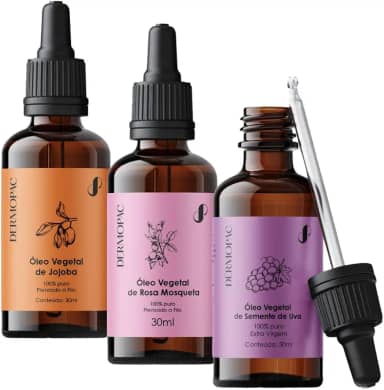 Kit Óleos Vegetais Para Pele Madura Dermopac