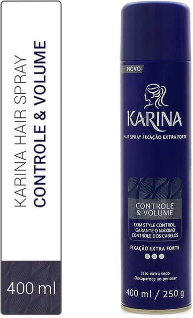 Karina Hair Spray Fixador 400 Ml Extra Forte Grande