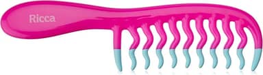Ricca Pente Cachos & Ondas Pink