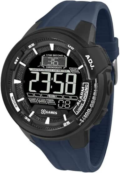Relógio Masculino X-games Digital Xmppd467 - Azul Negativo
