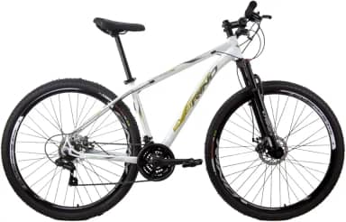 Bicicleta RINO EVEREST 29 Freio Hidráulico - Cambios Shimano 24v com Trava