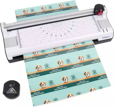 Plastificadora Laminadora Refiladora A4 A5 A6 Ma320 3x1 Quente Frio (110)