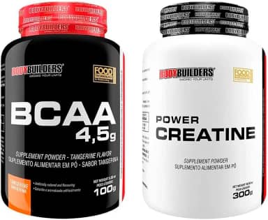 Kit Bcaa 4.5 100g +Power Creatina 300g - Bodybuilders