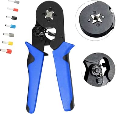 Alicate Crimpar Prensa Terminal Ilhos Tubolar De 0,25 Até 10mm² Vm