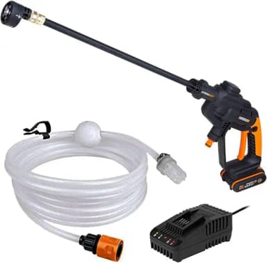 WORX Lavadora Limpador de Pressão à Bateria 20V Portátil Hydroshot WG620E