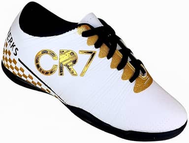 Chuteira Infantil Futsal Futebol Menino Leve Macio CR