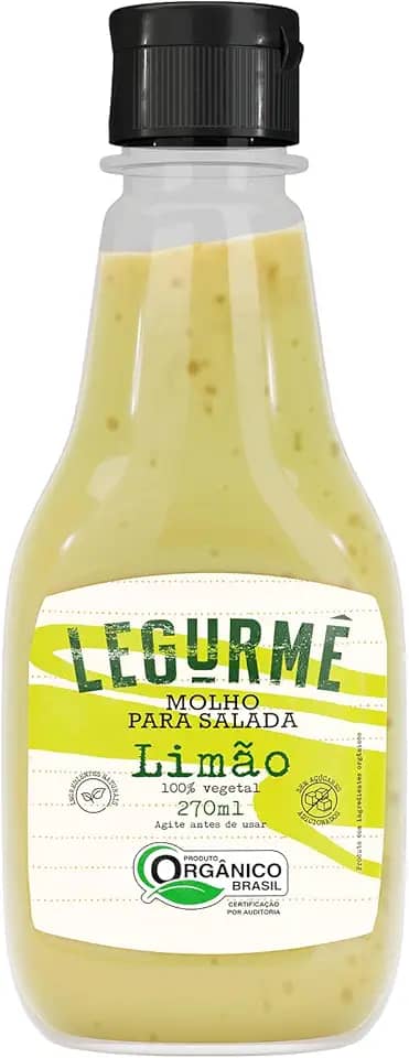 Legurmê Molho Org Salada Limão 270Ml